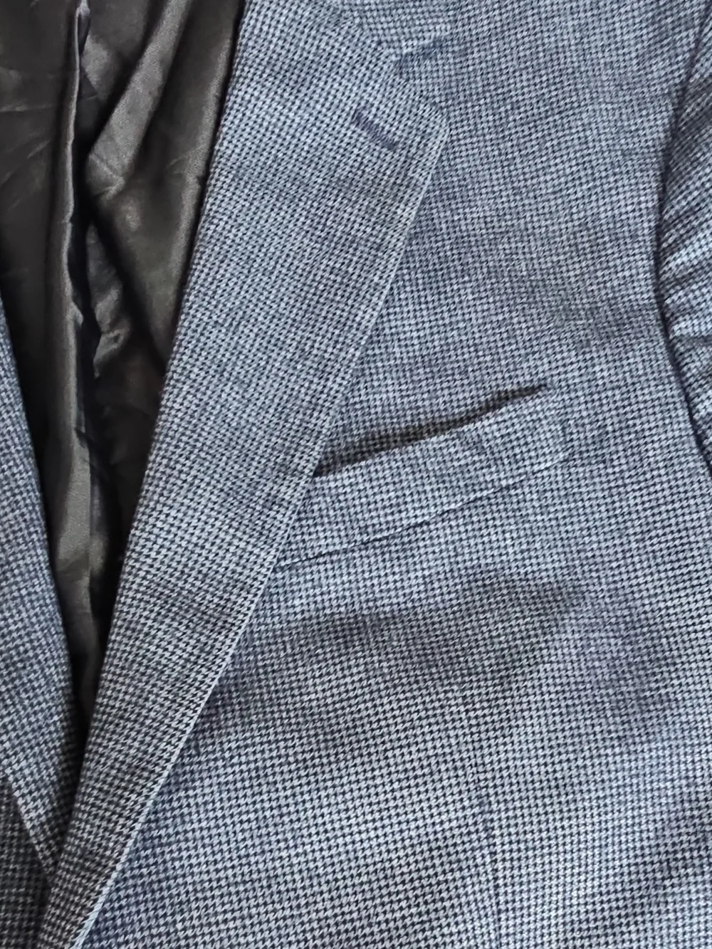 Banana Republic Men's Dark Blue Single-Button Sport Coat